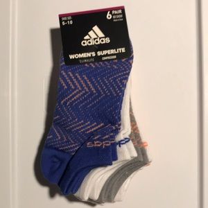 Women’s adidas 6 Pair Superlite Compression Socks